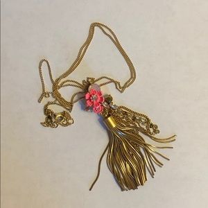 J Crew Drop Pendant Necklace